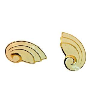 Vintage Napier Clip On Twist Back Earrings